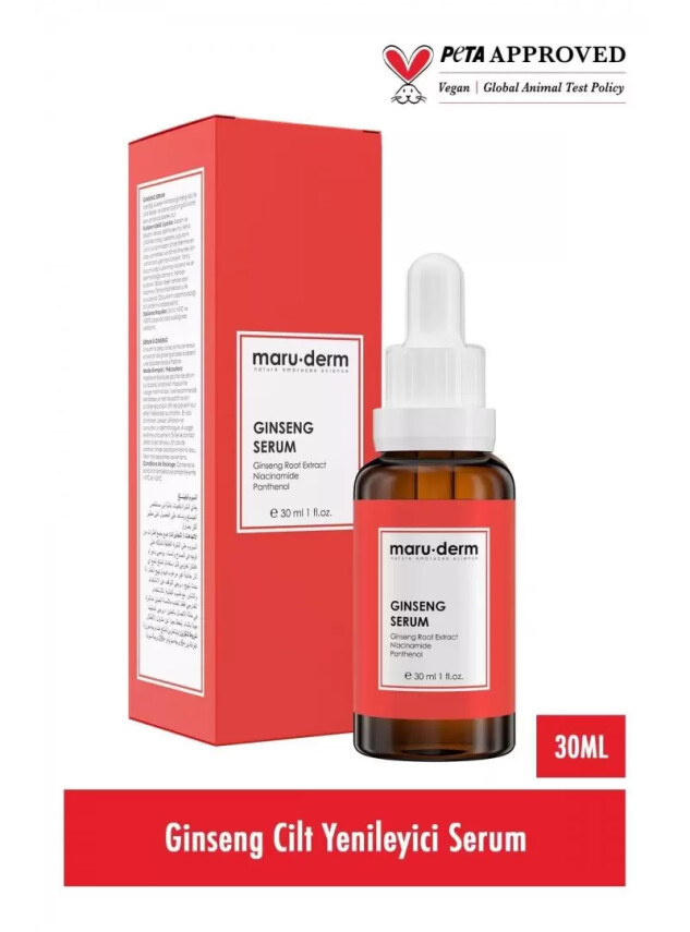 Maruderm Ginseng Cilt Yenileyici Serum 30 ml - Maruderm