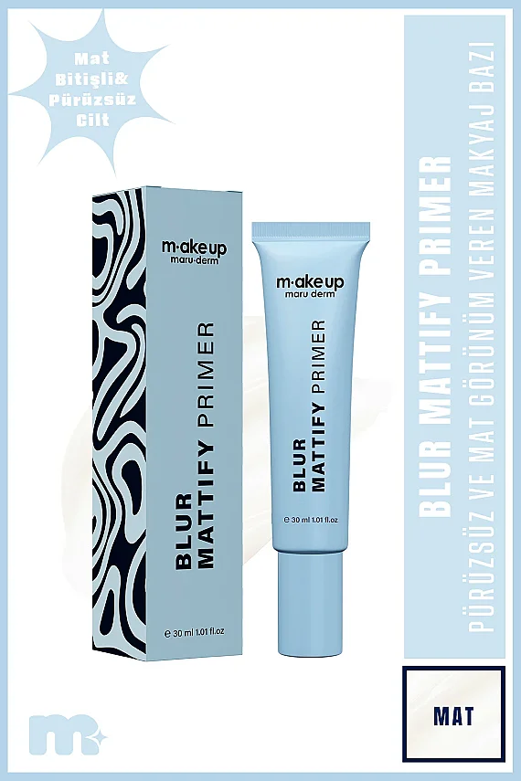 Maruderm Gözenek Gizleyici, Pürüzsüz ve Mat Görünüm Sağlayan Makyaj Bazı – Primer - 1