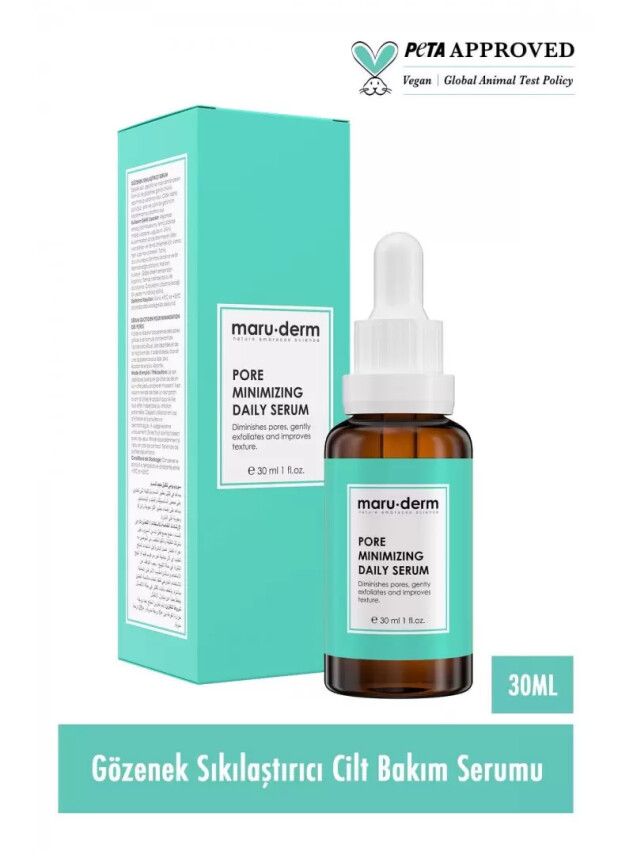 Maruderm Gözenek Sıkılaştırıcı Bha Ve Peptid Cilt Bakım Serumu 30 Ml - Maruderm