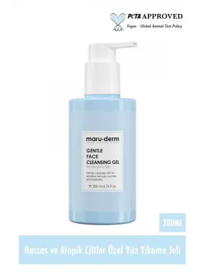 Maruderm Hassas Ve Atopik Ciltler Için Yüz Temizleme Jeli 200 ml - Maruderm