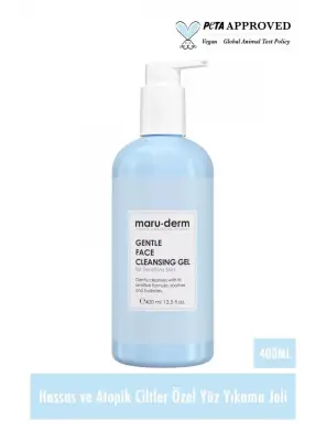 Maruderm Hassas Ve Atopik Ciltler Için Yüz Temizleme Jeli 400 ml - Maruderm