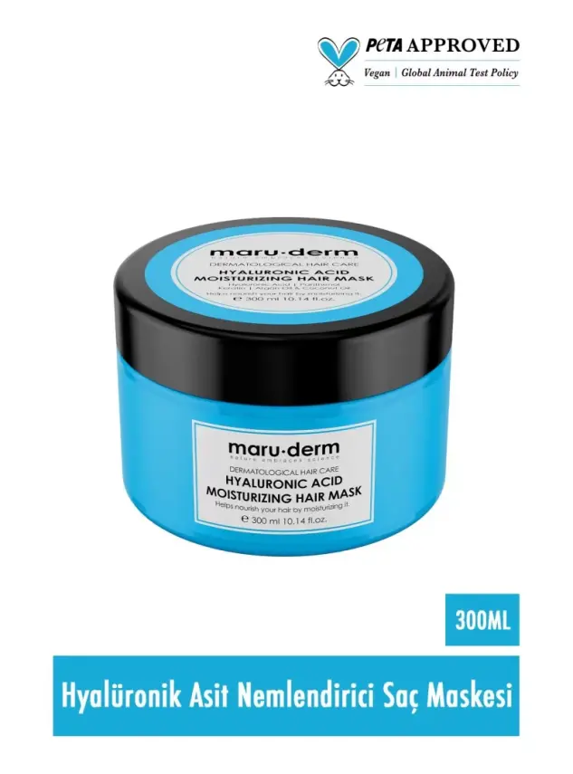 Maruderm Hyaluronic Acid Moisturizing Hair Mask 300 ML - 1