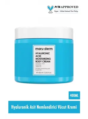 Maruderm Hyaluronik Asit Nemlendirici Vücut Kremi 400 ML - Maruderm