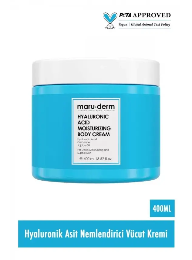 Maruderm Hyaluronik Asit Nemlendirici Vücut Kremi 400 ML - 1