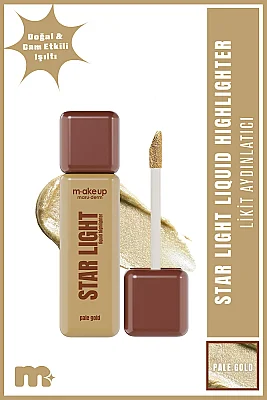 Maruderm Islak Bitişli Likit Aydınlatıcı - Highlighter Pale Gold - Maruderm