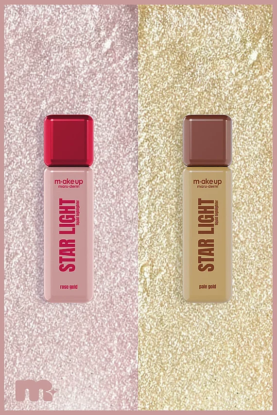 Maruderm Islak Bitişli Likit Aydınlatıcı - Highlighter Pale Gold - 5