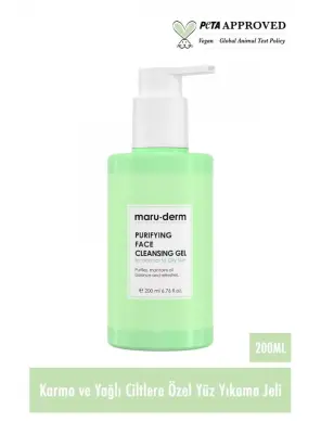 Maruderm Karma Ve Yağlı Ciltlere Özel Salisilik Asit Yüz Temizleme Jeli 200 ml - Maruderm