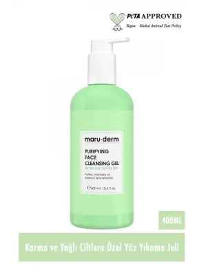 Maruderm Karma Ve Yağlı Ciltlere Özel Salisilik Asit Yüz Temizleme Jeli 400 ml - Maruderm