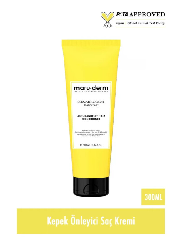 Maruderm Kepeğe Karşı Etkili Saç Kremi 300 ml - Maruderm