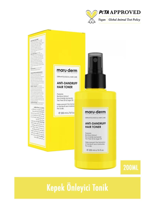 Maruderm Kepek Karşıtı Saç Bakım Toniği 200 ML - Maruderm
