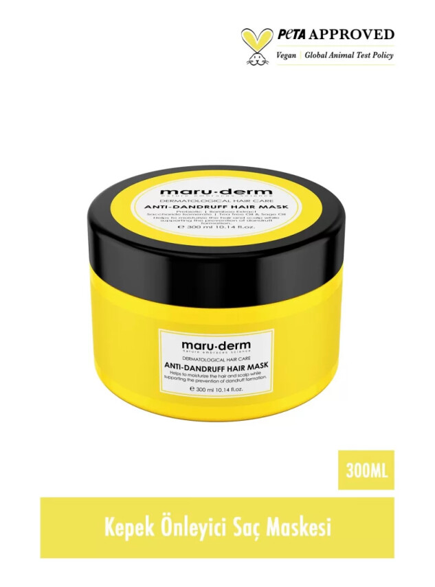 Maruderm Kepek Karşıtı Saç Maskesi 300 ML - Maruderm