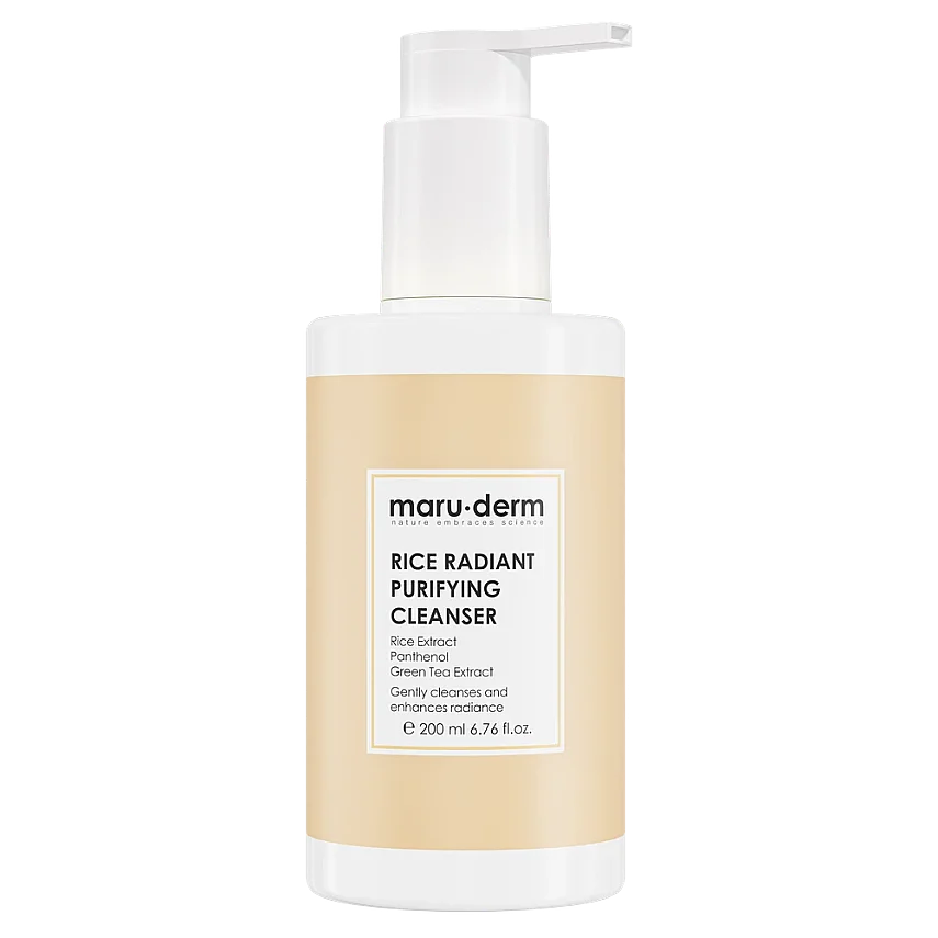 Maruderm Pirinç Özlü Aydınlatıcı Yüz Temizleme Jeli 200 ml - 1