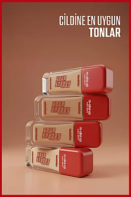 Maruderm Pürüzsüz Görünüm Sağlayan Yarı Mat Bitişli Uzun Süre Kalıcı Fondöten 5N 30 ml - 6