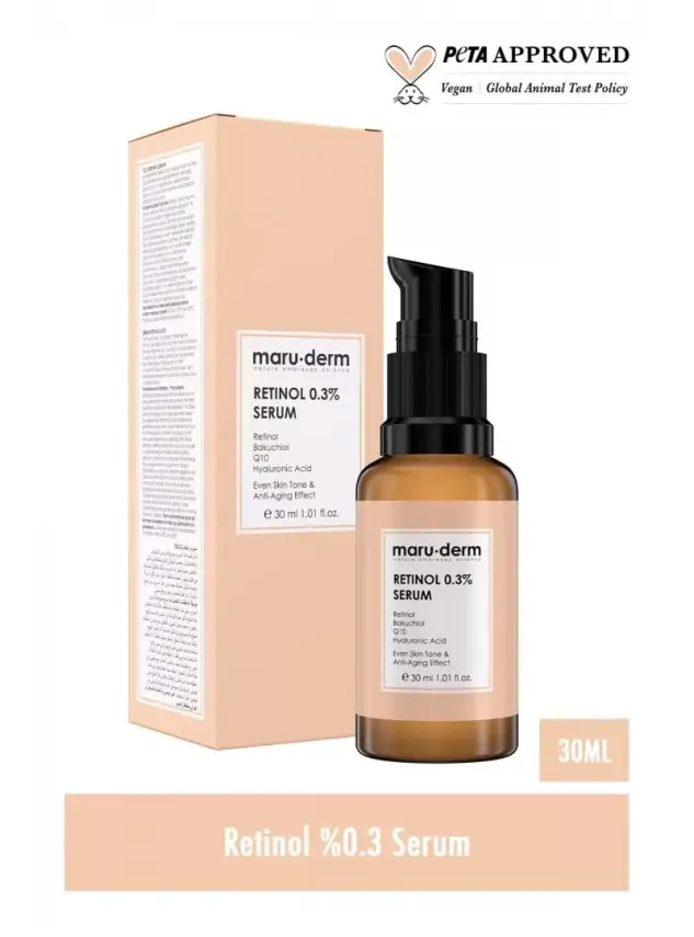 Maruderm Retinol 0.3 Cilt Yenileyici Bakım Serumu 30 ML - 1