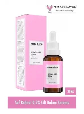 Maruderm Retinol 0.5% Cilt Yenileyici Bakım Serumu 30 Ml - Maruderm