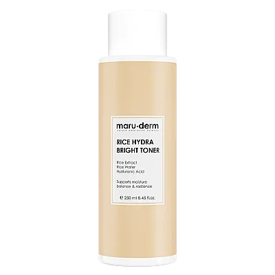 Maruderm Rice Hydra Bright Toner-Pirinç Özlü Nemlendirici Aydınlatıcı Tonik 250 ml - Maruderm