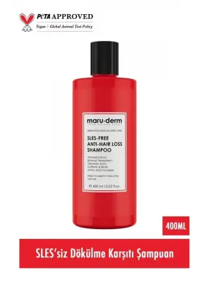Maruderm Saç Dökülme Karşıtı Sülfatsız Şampuan 400 ml - Maruderm