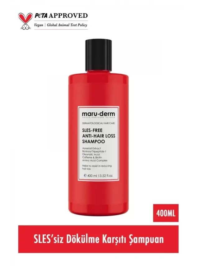 Maruderm Saç Dökülme Karşıtı Sülfatsız Şampuan 400 ml - 1