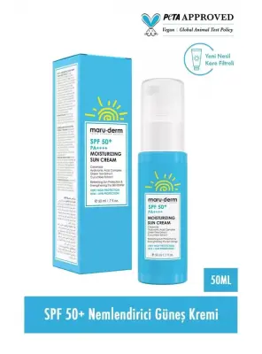 Maruderm SPF 50+ Nemlendirici Güneş Kremi 50 ml - Maruderm