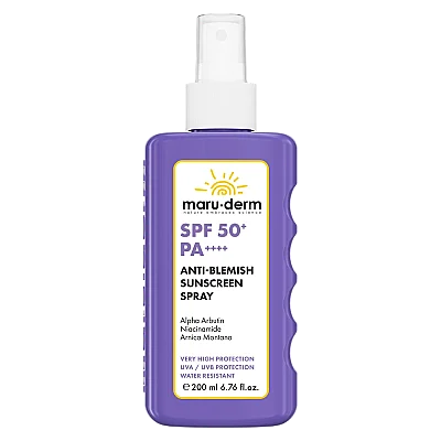 Maruderm SPF50+ ANTI-BLEMISH Leke Karşıtı Sprey Güneş Kremi 200 ml - Maruderm