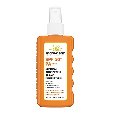 Maruderm Sun Mineral Hassas Sprey SPF50+ 200 ml - Maruderm