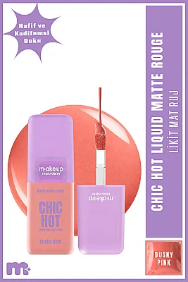 Maruderm Uzun Süre Kalıcı Kadifemsi Mat Likit Ruj – Liquid Matte Rouge Dusky Pink - Maruderm