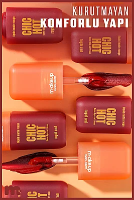 Maruderm Uzun Süre Kalıcı Kadifemsi Mat Likit Ruj – Liquid Matte Rouge Royal Red - 3