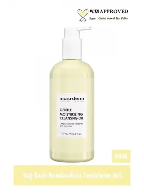 Maruderm Yağ Bazlı Temizleyici 400 Ml - Yüz Ve Vücut Için Temizleme Yağı - Maruderm