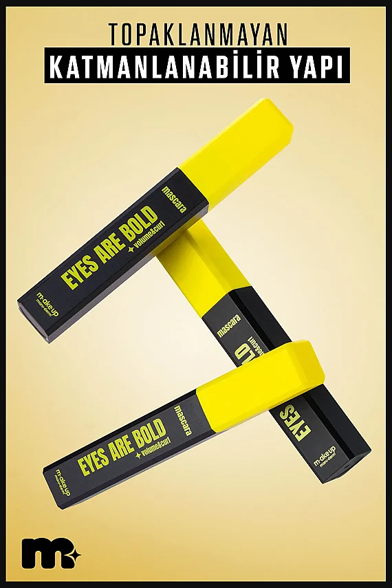 Maruderm Yoğun Hacim ve Kıvırma Etkili Maskara – Volume & Curl Mascara - 4