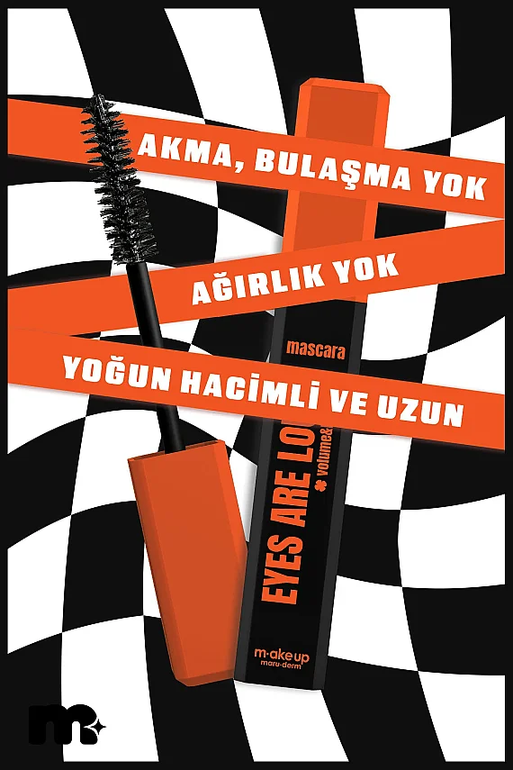 Maruderm Yoğun Hacim ve Uzatma Etkili Maskara – Volume & Length Mascara - 2
