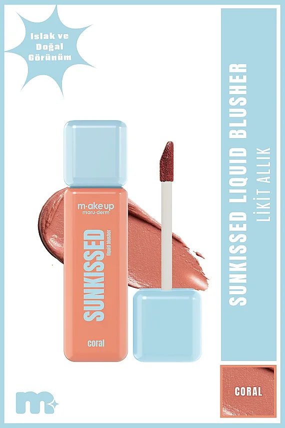 Maruderm Yoğun Pigmentli Likit Allık - Coral - 1