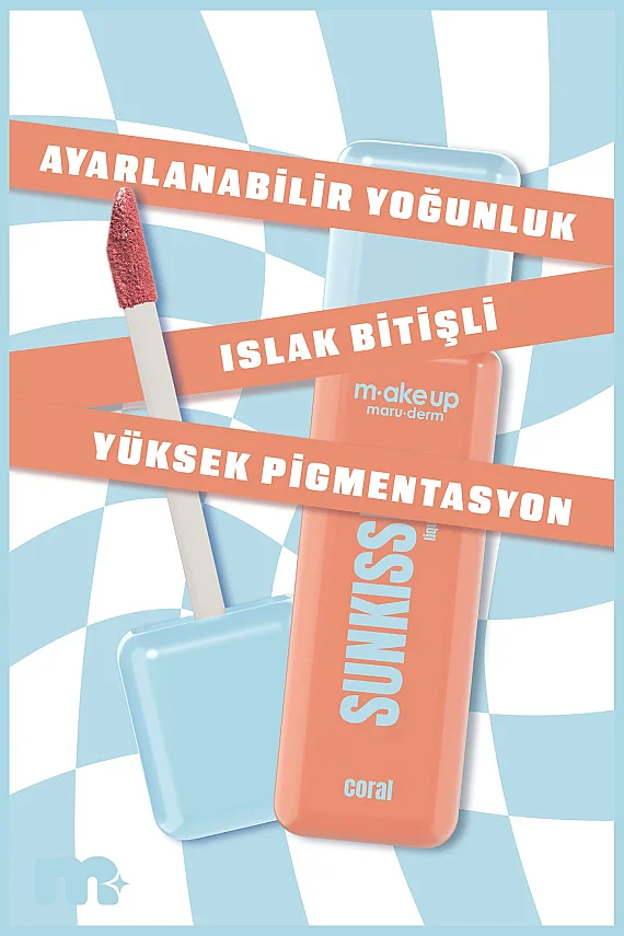 Maruderm Yoğun Pigmentli Likit Allık - Coral - 2
