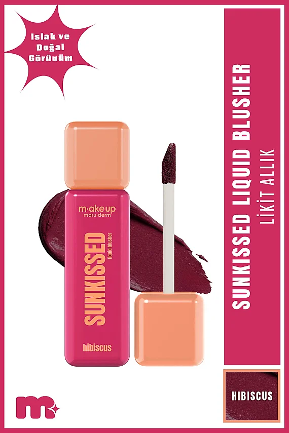 Maruderm Yoğun Pigmentli Likit Allık - Hibiscus - 1