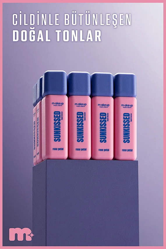 Maruderm Yoğun Pigmentli Likit Allık - Rose Petal - 5