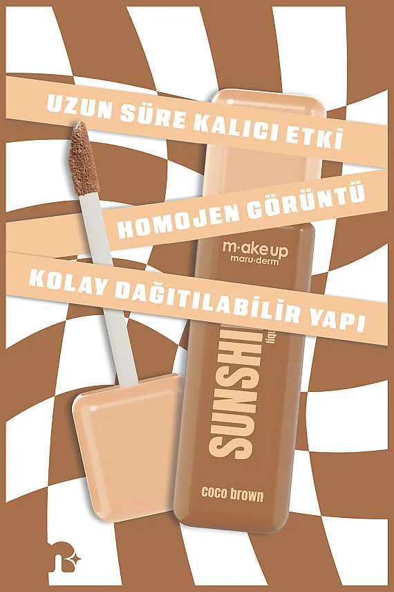 Maruderm Yoğun Pigmentli Likit Bronzer - Coco Brown - 2