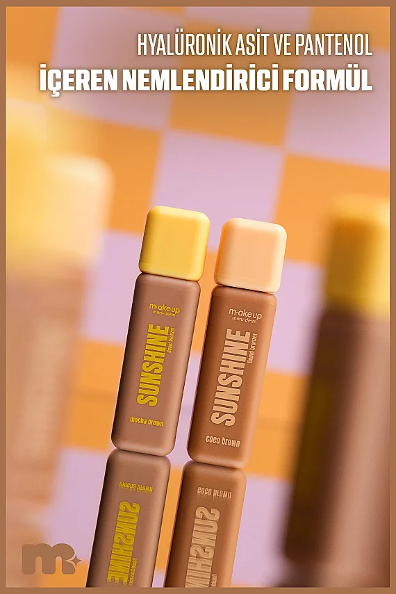 Maruderm Yoğun Pigmentli Likit Bronzer - Coco Brown - 3