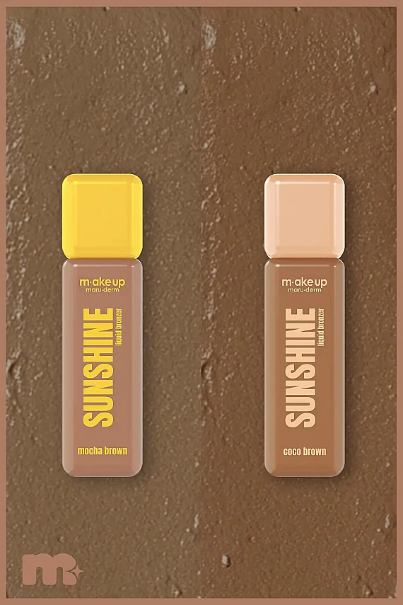 Maruderm Yoğun Pigmentli Likit Bronzer - Mocha Brown - 5