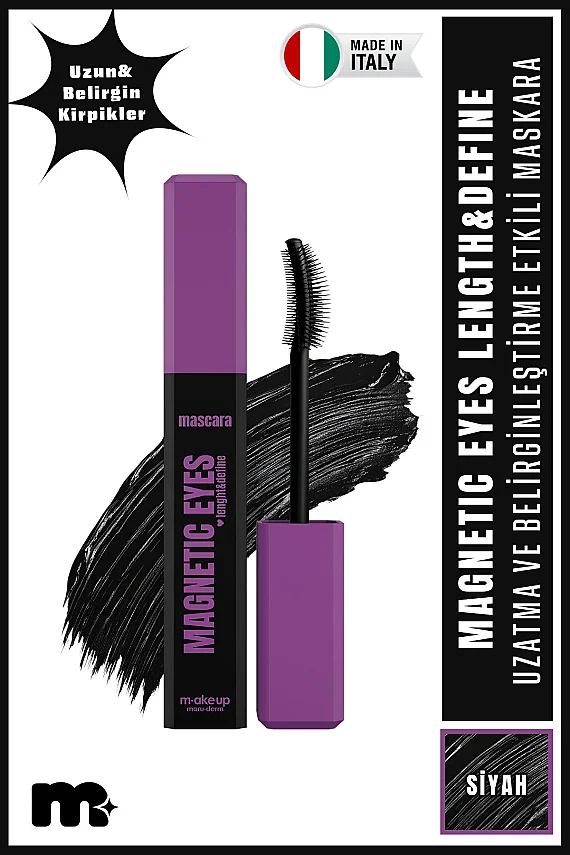 Maruderm Yoğun Uzunluk ve Belirginleştirme Etkili Maskara – Length & Define Mascara - 1