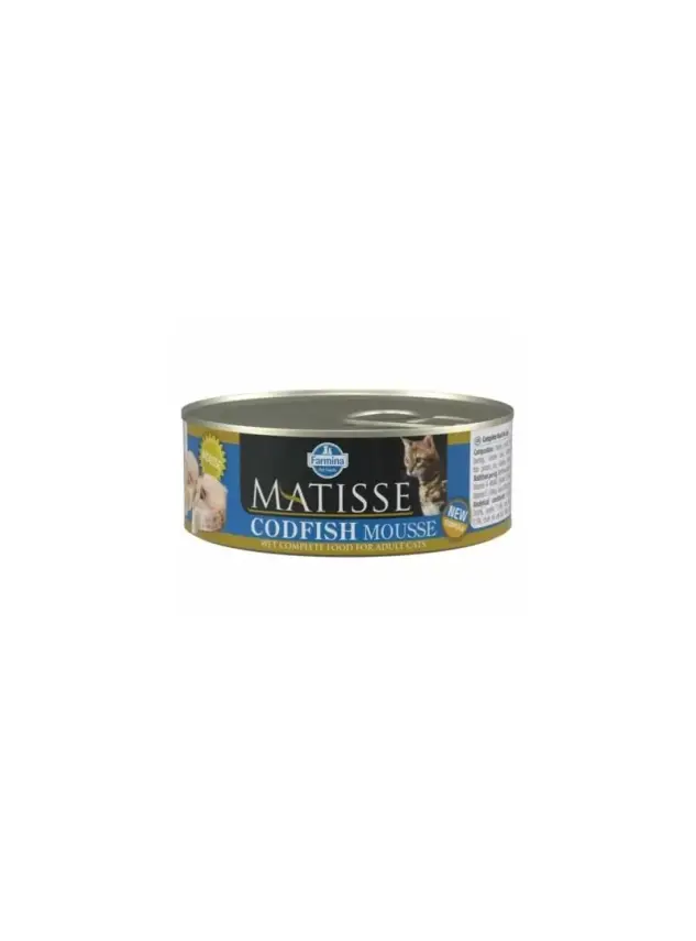 Matısse Mousse Codfısh - Morina Balığı Kedi Konserve 85 Gr - 1
