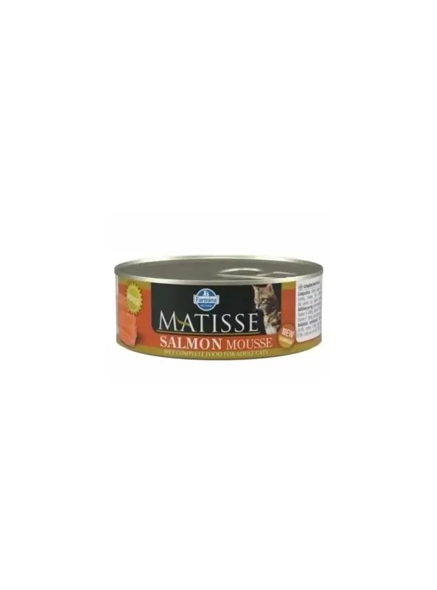 Matısse Mousse Salmon - Somon Balığı Kedi Konserve 85 Gr - 1