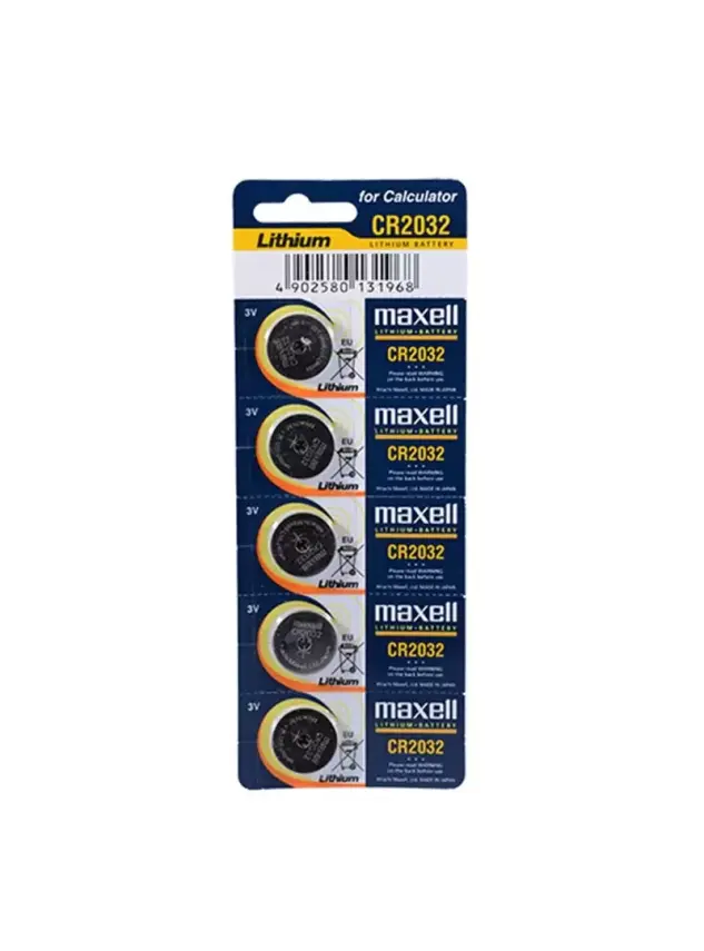 Maxell CR2032 Lithium Hafıza Pili 5 Adet - 1