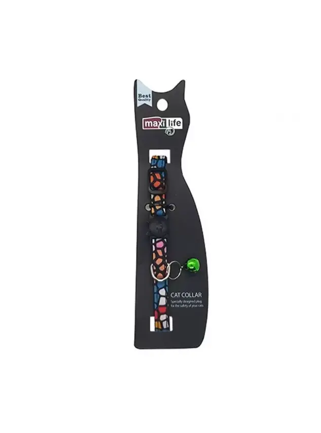 Maxi Life Kedi Boyun Tasması Puantiyeli - 1