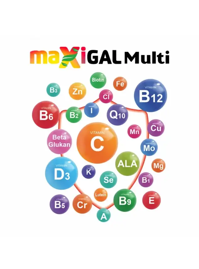 Maxigal Multivitamin Multimineral 30 Kapsül - 1