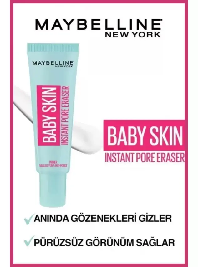 Maybelline New York Baby Skin Gözenek Gizleyici Makyaj Bazı 22 ml - 1