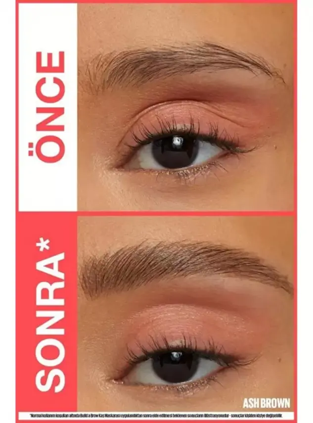 Maybelline New York Build a Brow 2in1 Kaş Kalemi ve Jeli Ash Brown - 259 - 4