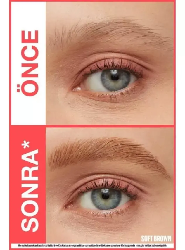 Maybelline New York Build a Brow 2in1 Kaş Kalemi ve Jeli Soft Brown - 255 - 4