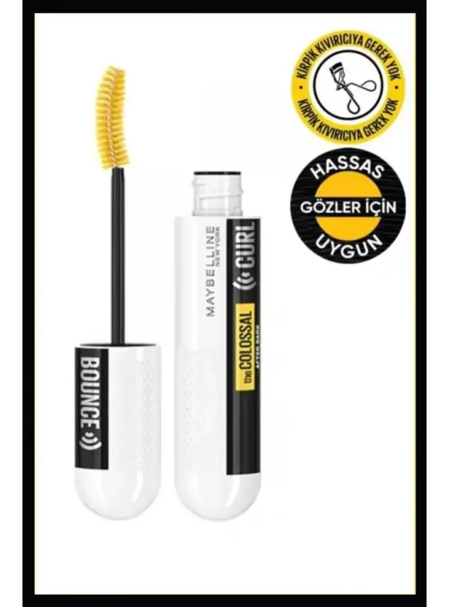 Maybelline New York Colossal Curl Bounce After Dark Maskara 10ml - 1