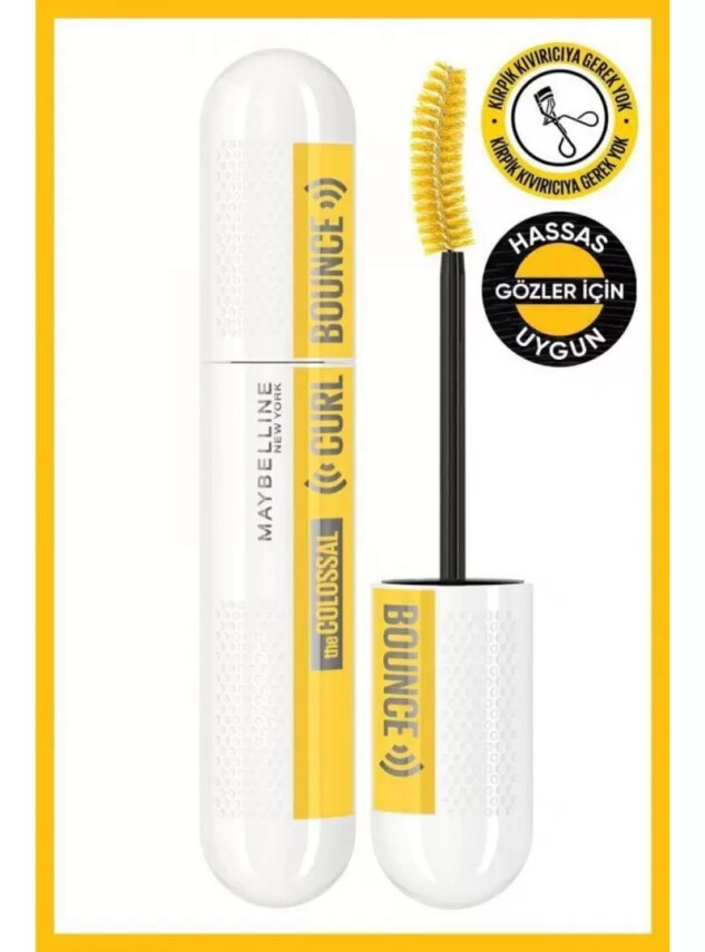 Maybelline New York Colossal Curl Bounce Maskara 10ml - Maybelline