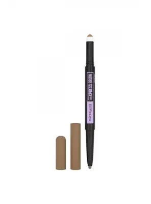 Maybelline New York Express Brow Satin Duo Çift Taraflı Kaş Kalemi - 01 Açık Ton - 1