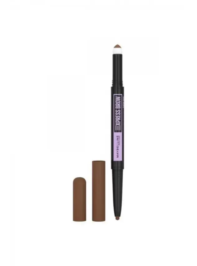 Maybelline New York Express Brow Satin Duo Çift Taraflı Kaş Kalemi - 02 Orta Ton - 2